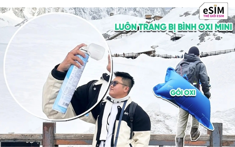 Rèn luyện sức bền, di chuyển chậm rãi và chuẩn bị eSIM du lịch giúp phòng ngừa sốc độ cao